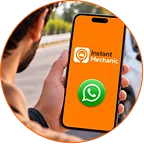 Call or WhatsApp Instant Mechanic for roadside help